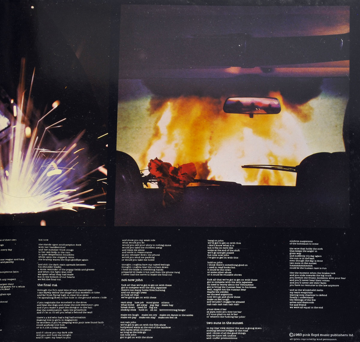 High Resolution Photo #4 PINK FLOYD Final Cut Germany 